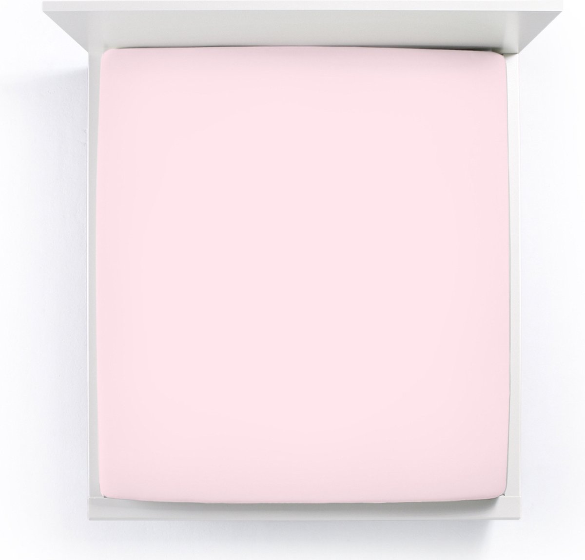 Bella Donna Jersey La Piccola Topperhoeslaken 120x210-220 cm roze-0566