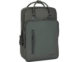 New Rebels Bruce Milwaukee Antraciet 19L Rugzak Waterafstotend Laptop 15