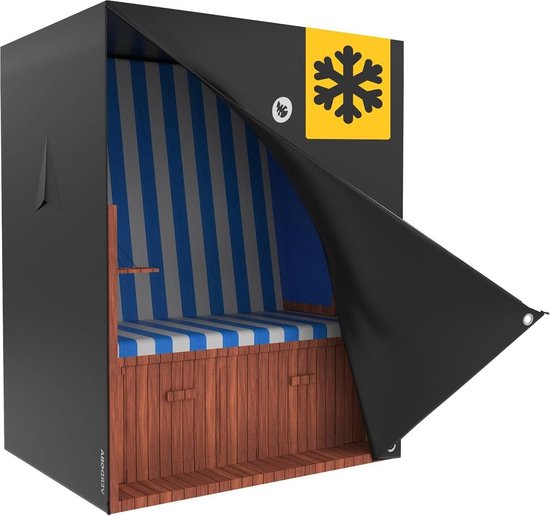 Van Dalfsen Zon & Sauna - De Vries Beschermhoes strandkorf maat L - Te koop voor € 85.00 bij van
