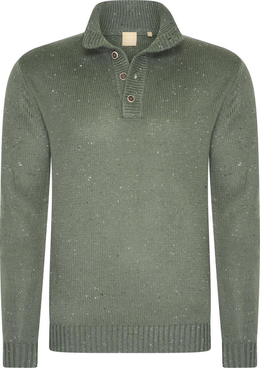 Mario Russo New Zealand skipper - Heren Trui - Wol - Groen - XXL