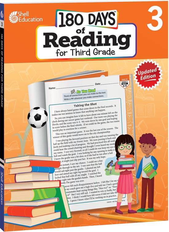 180 Days of Practice- 180 Days™: Reading for Third Grade,  ... - cover