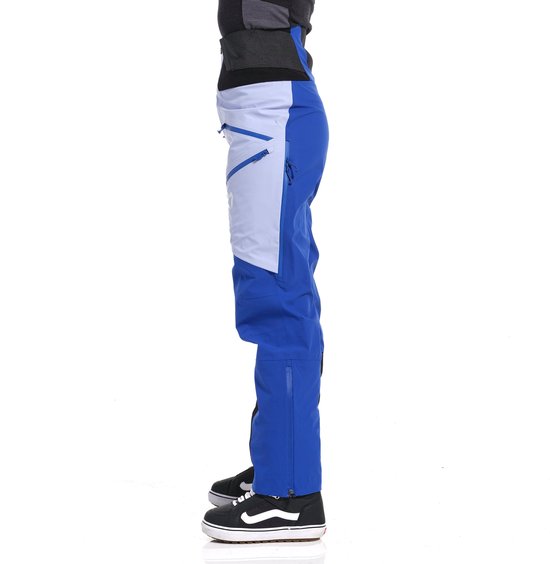 Foto: Rock experience snowmass dames outdoorbroek zwart s snowboardbroek hardshell broek