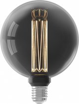 Bol.com Calex Crown Series LED Lamp - E27 - G125 Lichtbron Titanium - 3.5W - Dimbaar aanbieding