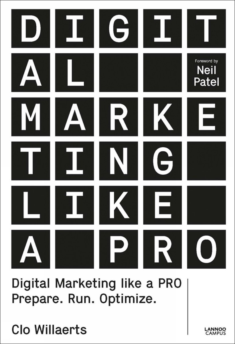 Omslag van Digital Marketing like a PRO