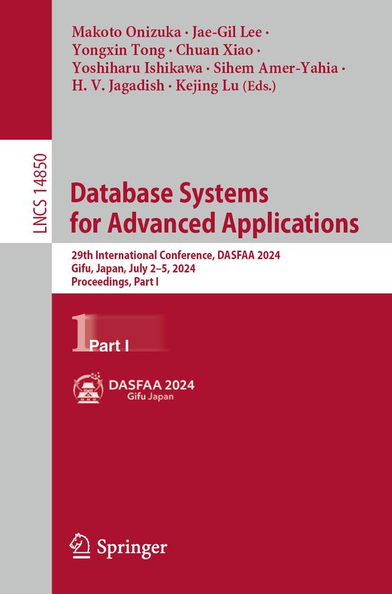 Lecture Notes in Computer Science- Database Systems for Advanced Applications