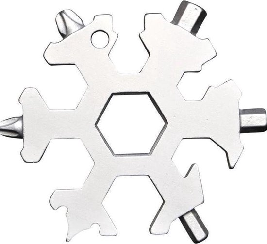 Titanium legering koevoet sleutelhanger - draagbaar zakgereedschap met