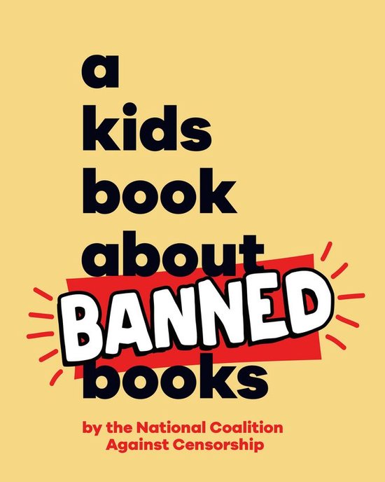A Kids Book - A Kids Book About Banned Books - cover
