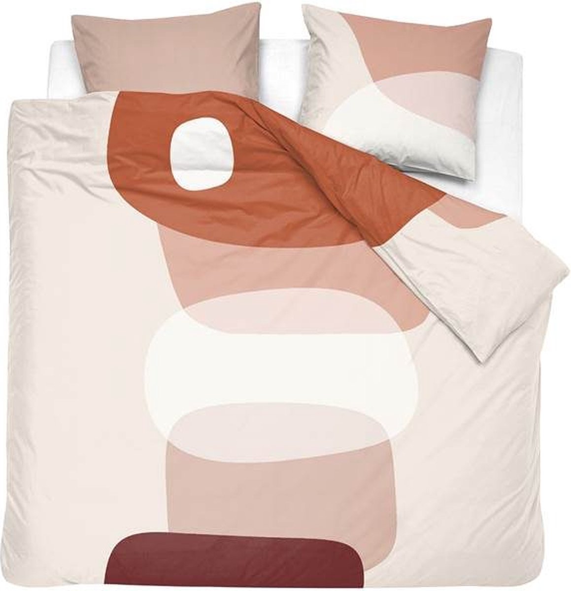 Cinderella Kiezel Dekbedovertrek - Lits-jumeaux - 240x200/220 cm - Naturel