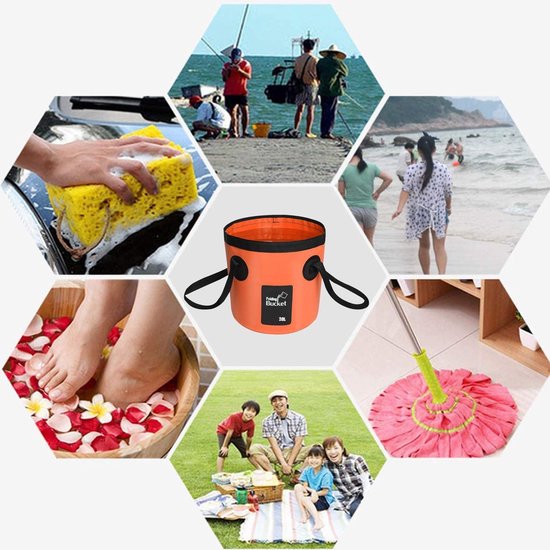 EVOCAMP Opvouwbare emmer, 20 liter, waterdichte wasbak camping, opvouwbare camping afwasbak, geschikt voor reizen, vissen, spoelen, drankkoeler outdoor, bierkoeler, tuin EVOCAMP Opvouwbare emmer, 20 liter, waterdichte wasbak camping, opvouwbare camping afwasbak, geschikt voor reizen, vissen, spoelen, drankkoeler outdoor, bierkoeler, tuin
