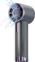 Handventilator, 4000mAh Mini Draagbare Ventilator, USB Oplaadbare Persoonlijke Zakventilator Max 16 Uur Werktijd Met 3 Snelheden Groen