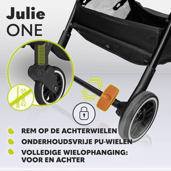 Lionelo Julie Air Ultralichte Automatische Reisbuggy - Vergelijk prijzen
