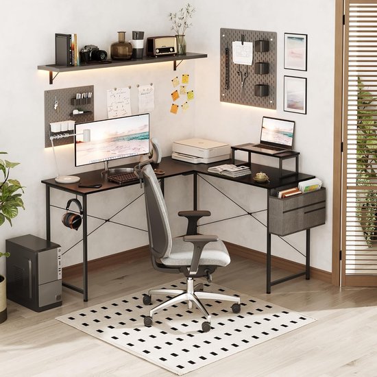 Xergonomic Game desk with LED - Gaming desk - Game table - Corner desk – Nancy Homestore Xergonomic Game desk with LED - Gaming desk - Game table - Corner desk – Nancy Homestore