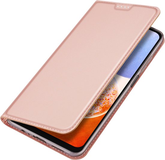 Dux Ducis - Coque de téléphone adaptée à Samsung Galaxy A16 5G - Skin Pro - Book Case - Rose
