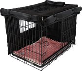 Housse de Banc Adori Zwart - Niche pour Chien - 62x47x49 cm