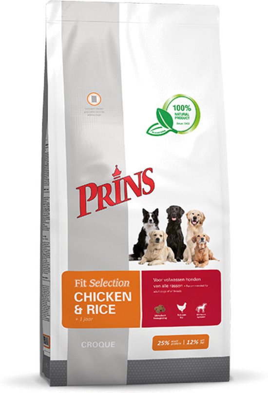 Prins Fit Selection Dog Chicken&Rice 2kg