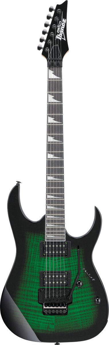 Ibanez Gio GRG320FA-TEB Transparent Emerald Burst - Elektrische gitaar