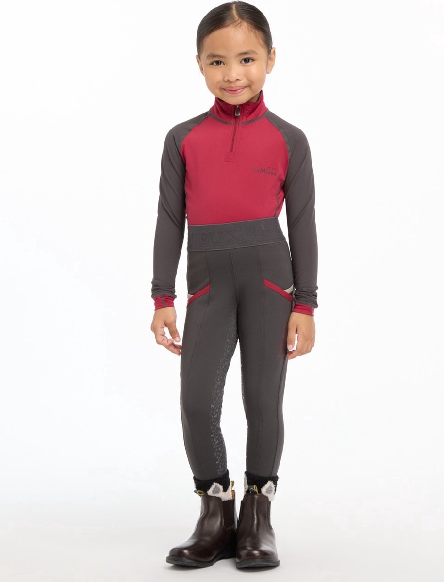 LeMieux Mini Pull Ons Legging Kids S Cinder