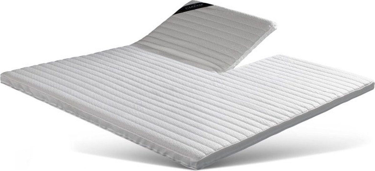 Splittopper 160x200 - Comfortschuim - Caresse - 520 - 6 cm dik - Anti allergisch
