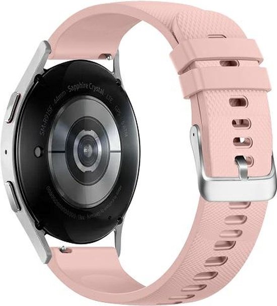 Bracelet De Montre En Silicone Rose - Largeur 20 Mm, Neuf Avec étiquettes, Pour Remplacer Un Bracelet Abîmé
