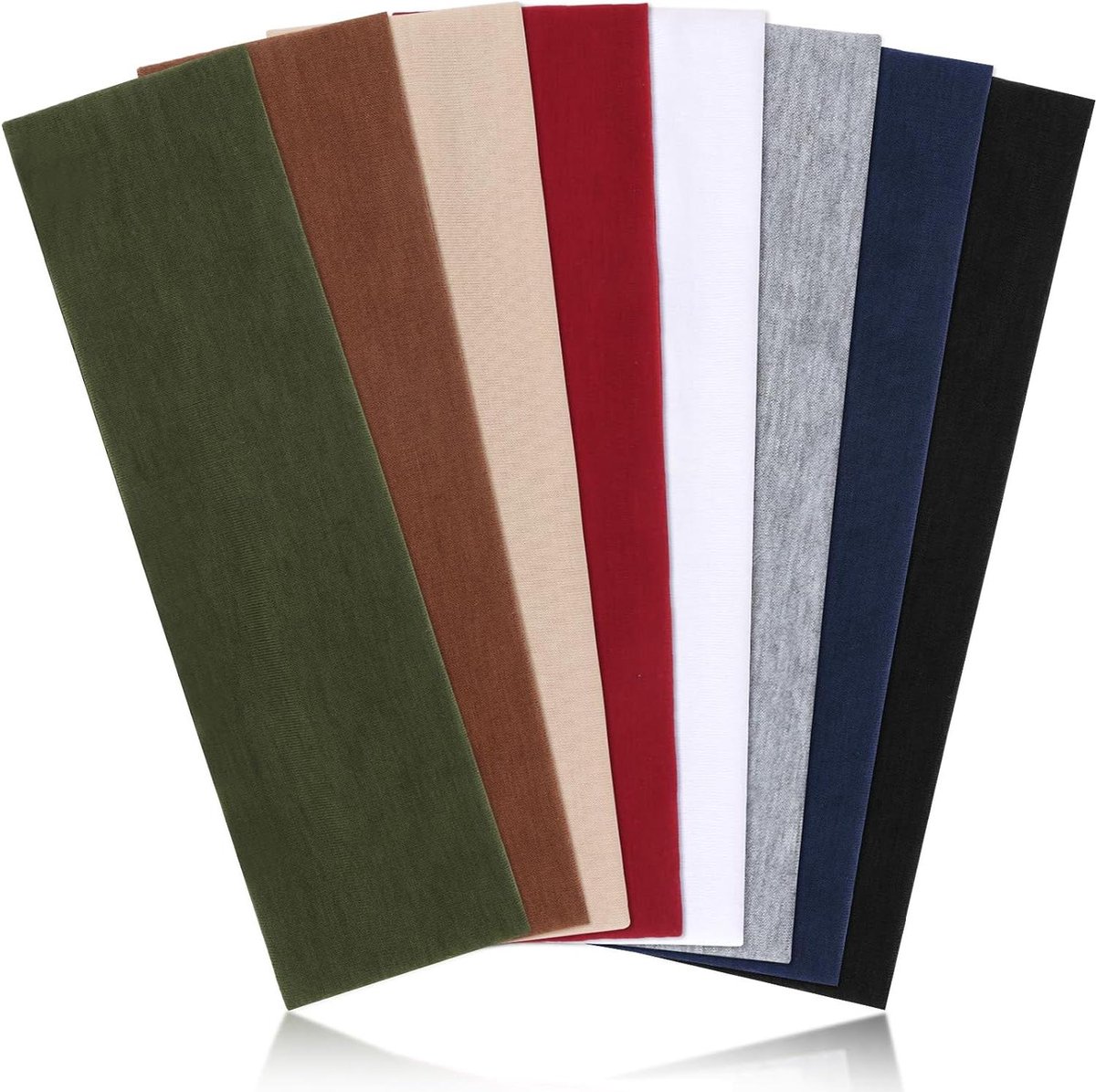 Pak Vrouwen Hoofdbanden - Haar Wraps Hoofdaccessoires - 8 Stuks