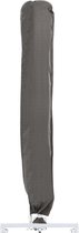 Perel Buitenhoes voor parasol of zweefparasol tot Ø 4.5 m, grijs, 250 cm x 64 cm