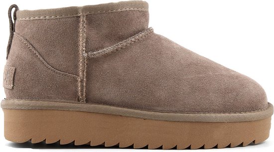 Bottes D'hiver Platfrom Couleurs De California En Daim - Fashionwear - Femme