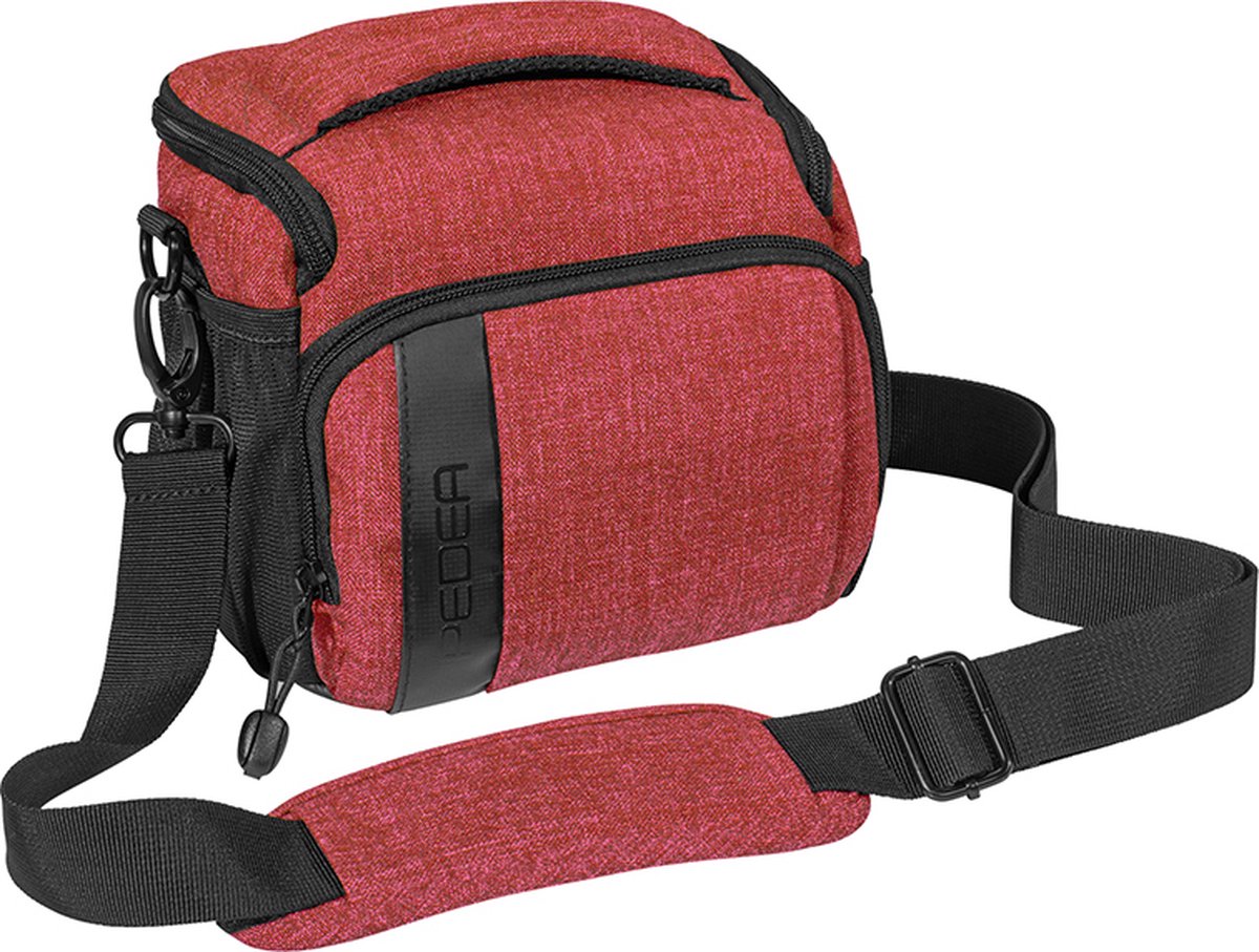 PEDEA Cameratas FASHION - Fototas - regenhoes - accessoirevakken - Rood