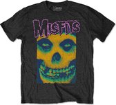 Misfits Heren Tshirt -XL- Warhol Fiend Zwart