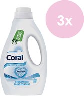 Coral Wasmiddel Optimal white Witte was - 4 x 1,25 l