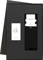 Heren cadeaubox: CK One parfum + 2-pack Calvin Klein sokken -  Maat: 43-46