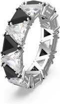 Swarovski Dames Ring Rhodium - Grijs - 16.00 mm / maat 50