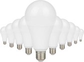 E27 LED-lamp 9W A60 220V 230 ° (10 stuks) - Warm wit licht