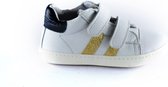 Clic sneaker CL-9891 wit goud stripe-20