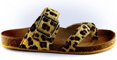 Clic sandaal CL-20167 pony panterprint-36