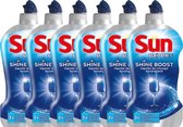 Sun Shineboost - 450 ml - Spoelglans - 6 stuks - Voordeelverpakking