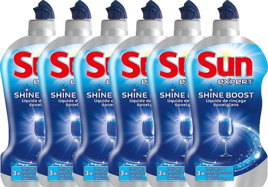 Sun Liquide de Rinçage Lave-Vaisselle Expert Shine Boost Regular 450ml