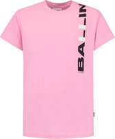 Ballin Amsterdam -  Jongens Slim Fit    T-shirt  - Roze - Maat 164