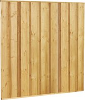 Intergard Clôture en bois 17 planches planche à planche étanche à la vue 17x145mm