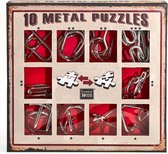 Eureka - Eureka! 10 Metalen Puzzels Rode Editie