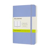 Moleskine Classic Notitieboek - Pocket - Softcover - Blanco - Hortensia Blauw