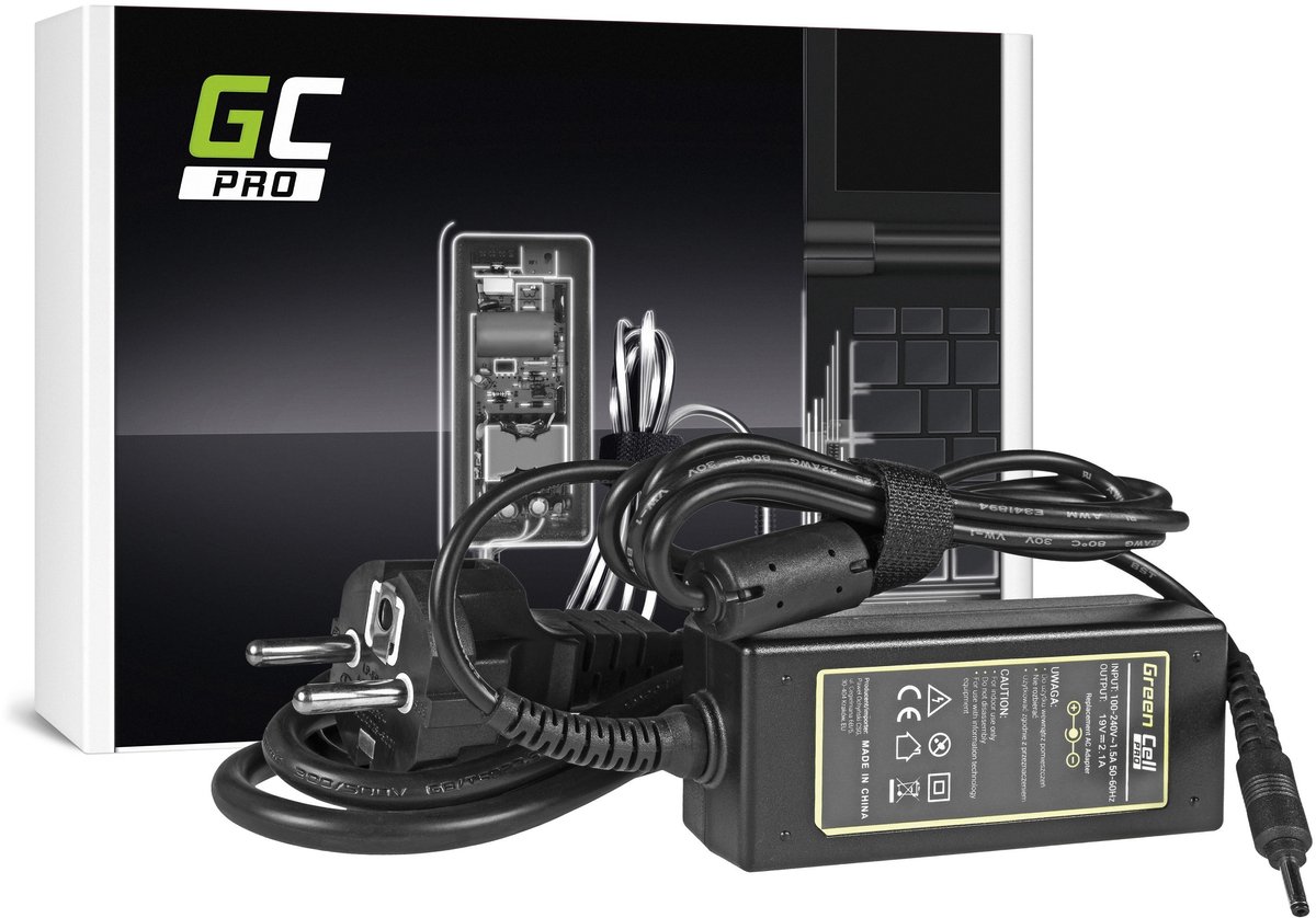 GREEN CELL PRO Notebook Oplader voor Samsung NP300U NP530U3B-A01 NP900 19V 2.1A