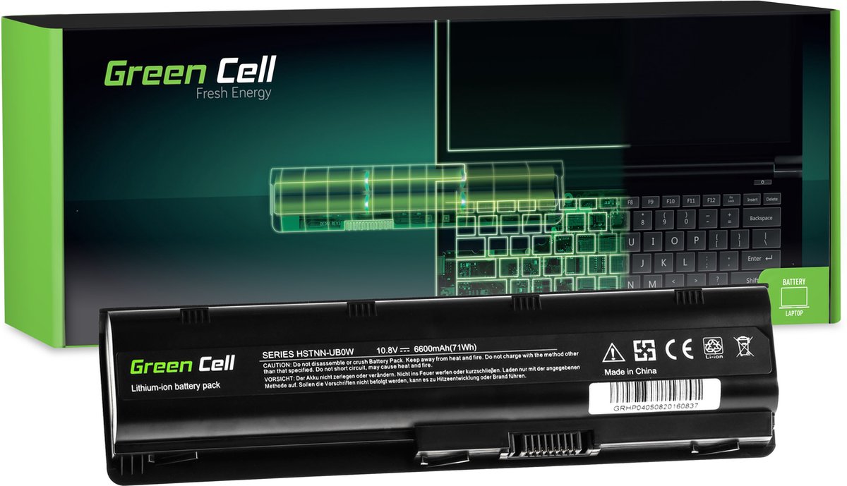 Batterij geschikt voor HP 635 650 655 2000 Pavilion G6 G7 / 11,1V 6600mAh.
