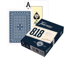 Fournier 818 Jumbo 2 Index Speelkaarten Blauw