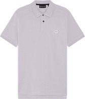 Ma.Strum Heren Pique Polo Lila maat XS