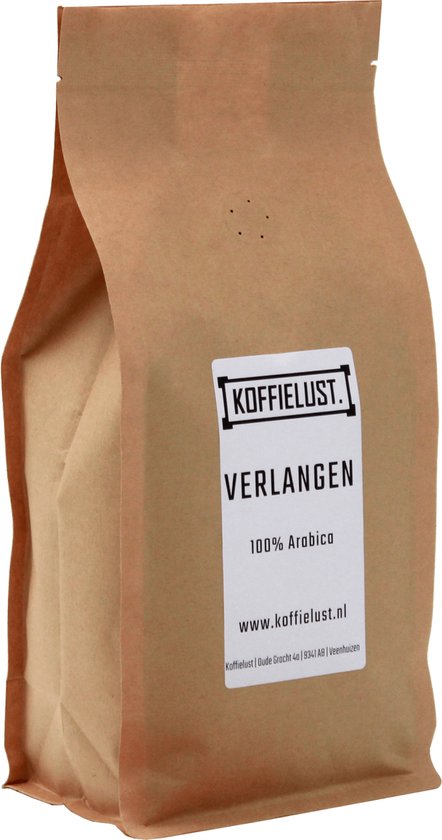 Koffielust - Verlangen - 250gr / 0,25KG - Koffiebonen - Specialty koffie - Vers Gebrand - Hele Bonen - 100% Arabica - Single origin