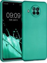 kwmobile telefoonhoesje voor Xiaomi Mi 10T Lite - Hoesje voor smartphone - Back cover in metallic turquoise