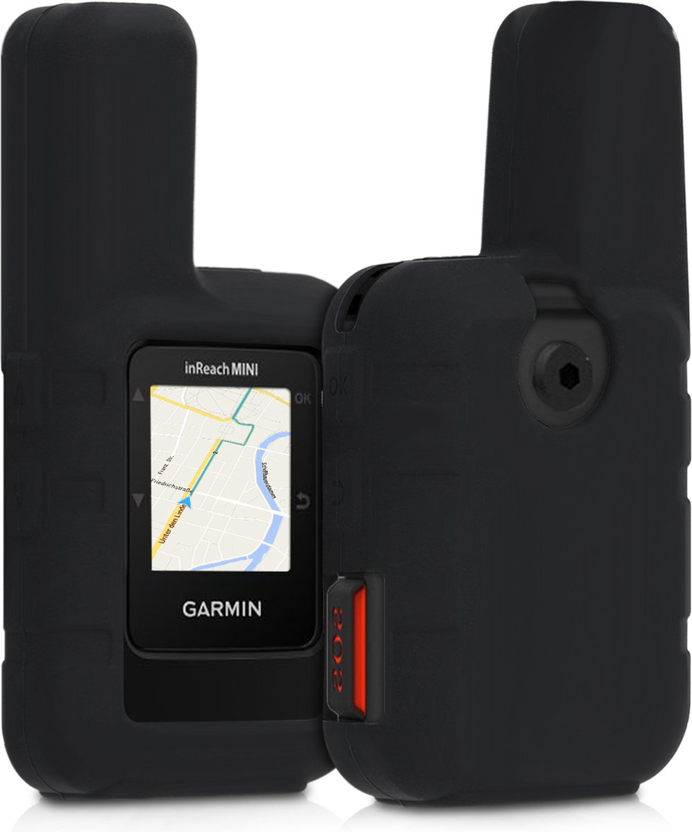 kwmobile Hoesje geschikt voor Garmin inReach Mini - Beschermhoes voor handheld GPS - Back cover in zwart