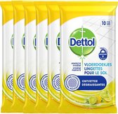 Dettol Citrus Vloerdoekjes - 6 x 10 stuks