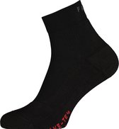 FALKE TE 4 Short anti-blaar katoen functioneel materiaal tennissokken dames zwart - maat 39-40