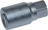 AUTOBEST mannelijke aftapplug 6 gaten, vierkant 3/8, 14 mm